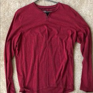 Burgundy Alfa i long sleeve